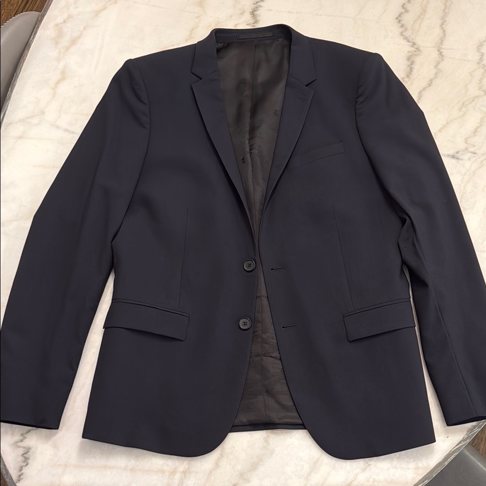 The Kooples - Men's Navy Blazer - FR Size 50 - Fitted
